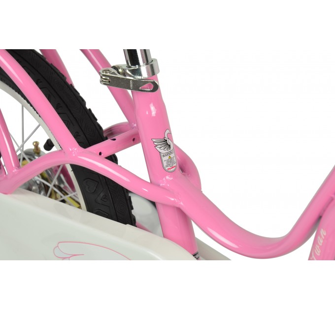 Велосипед RoyalBaby LITTLE SWAN 16", OFFICIAL UA, розовый