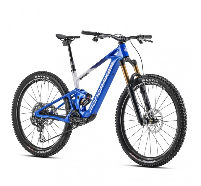 Электровелосипед MONDRAKER NEAT RR SL Carbon 29" 160mm, 360Wh TQ HPR-50, Blue/White L