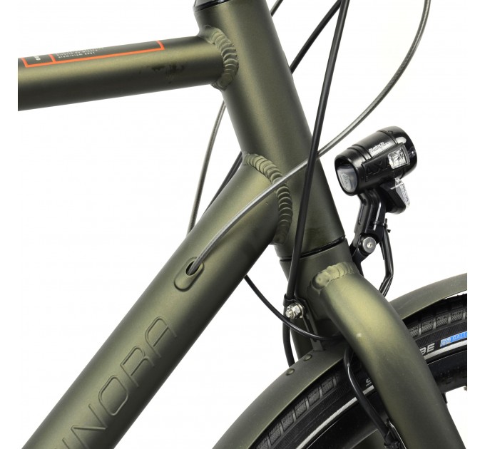 Велосипед Winora Talparo men 28" 27-G Deore, рама 56см, оливковый матовый, 2021