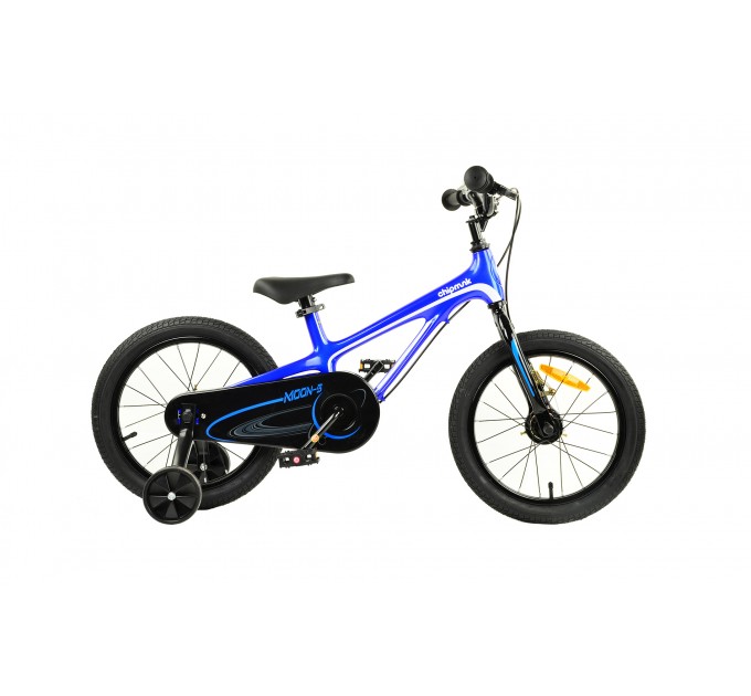 Велосипед RoyalBaby Chipmunk MOON 16", Магний, OFFICIAL UA, синий
