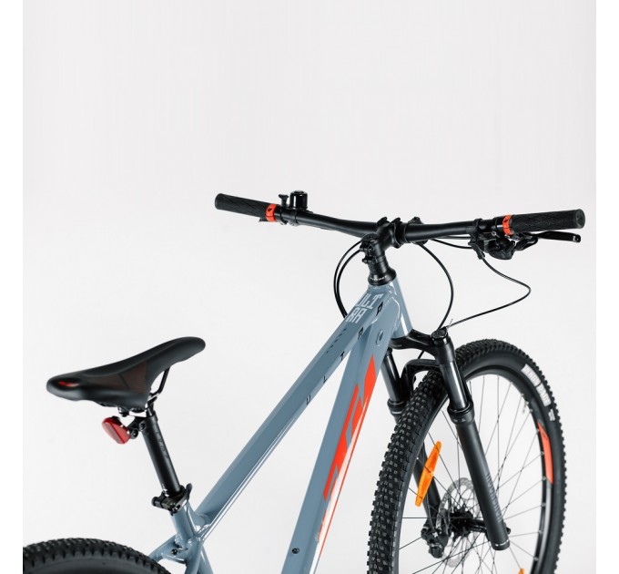 Велосипед KTM ULTRA SPORT 29" рама L/48, серый (оранжево-черный), 2022