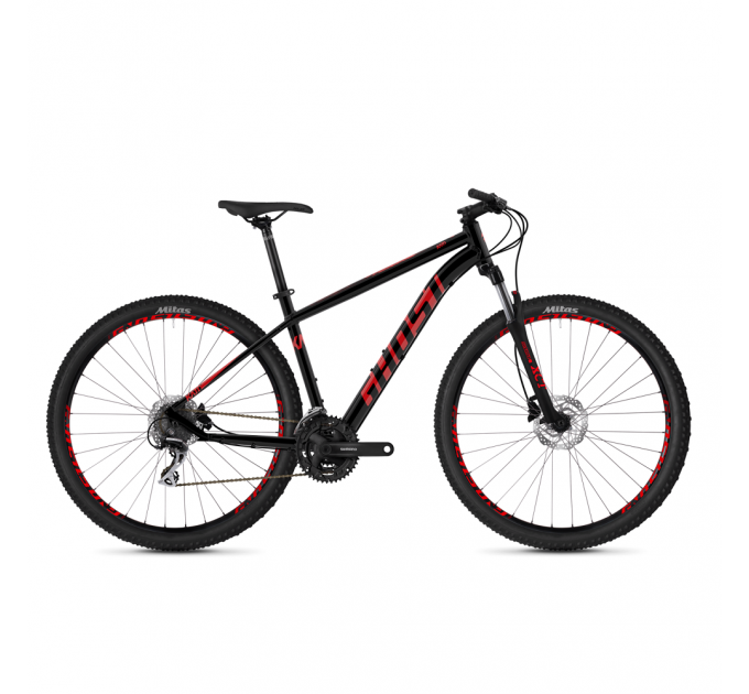 Велосипед Ghost Kato 2.9 29", рама L, черно-красный , 2020
