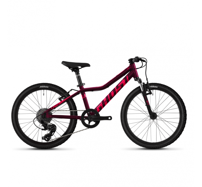 Велосипед Ghost Lanao Essential 20", рама one-size, розовый, 2021
