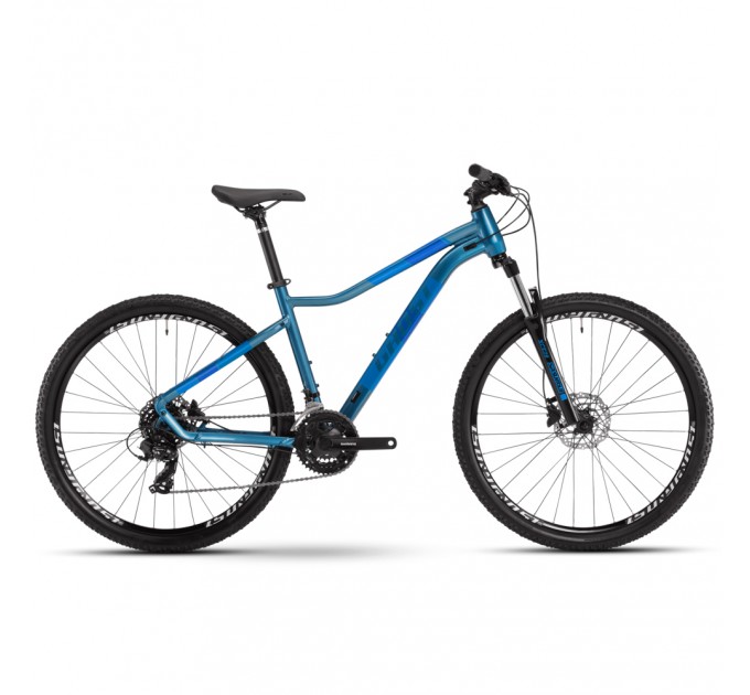 Велосипед Ghost Lanao Base 27,5", рама S, сине-голубой, 2021