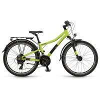Велосипед Winora Dash 24" 21-G Tourney, рама 32 см, лайм матовый, 2021