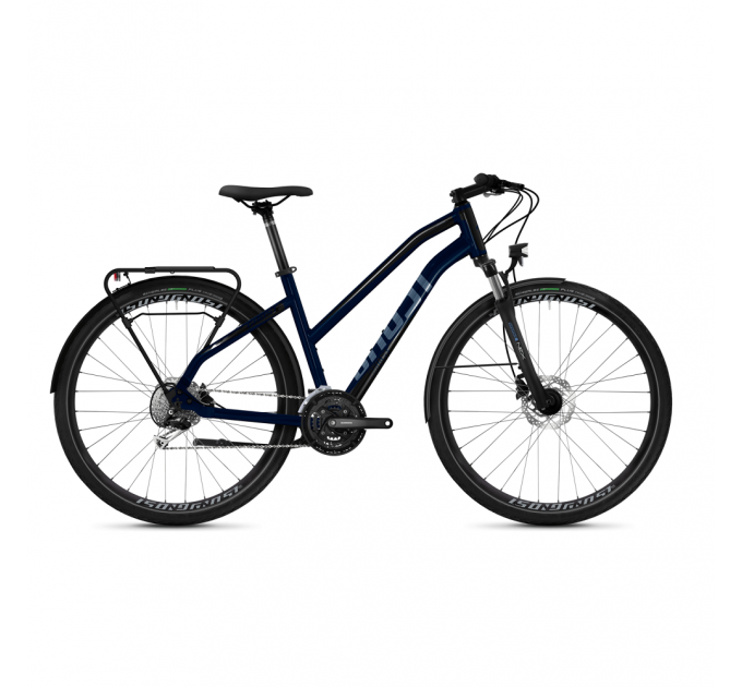 Велосипед Ghost Square Trekking Essential AL U 28", рама L, синий, 2021