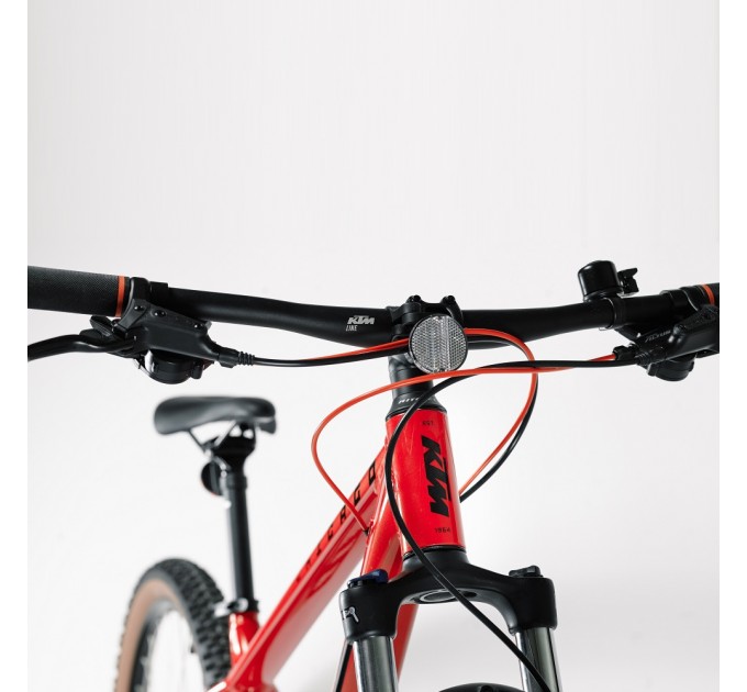 Велосипед KTM CHICAGO 291 29" рама S/38, оранжевый (черный), 2022