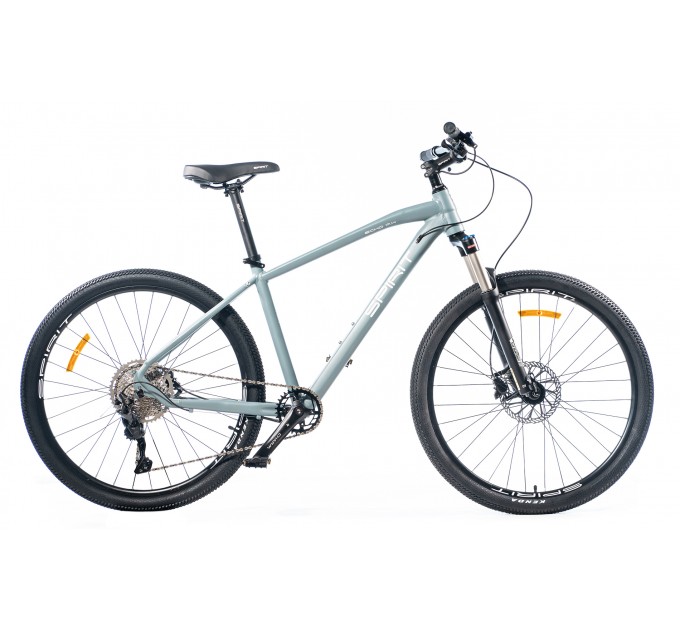 Велосипед Spirit Echo 7.4 27,5", рама M, серый, 2021