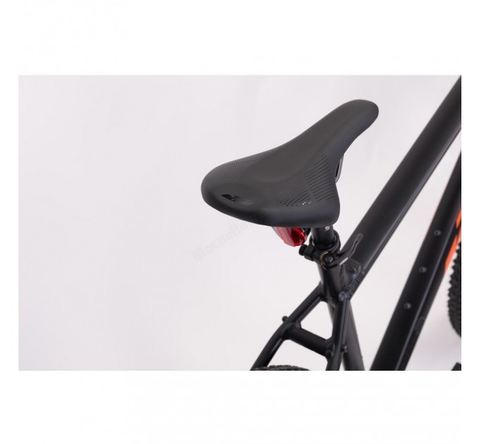 Велосипед KTM CHICAGO 272 27.5" рама S/38, черный матовый (оранжевый), 2022