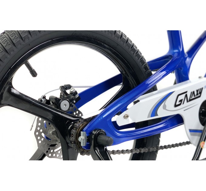 Велосипед RoyalBaby GALAXY FLEET PLUS MG 14", OFFICIAL UA, синий