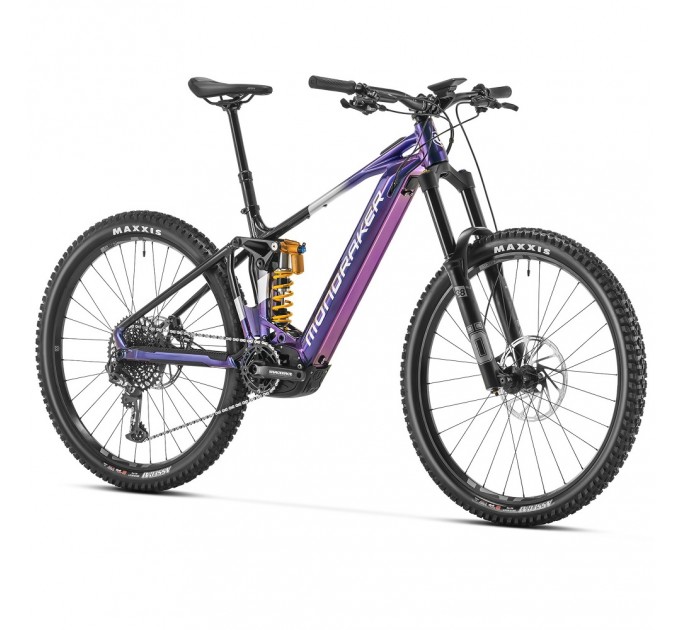 Электровелосипед MONDRAKER LEVEL XR 29" 180mm, 750Wh Bosch Performance CX Smart, Black/Purple, M