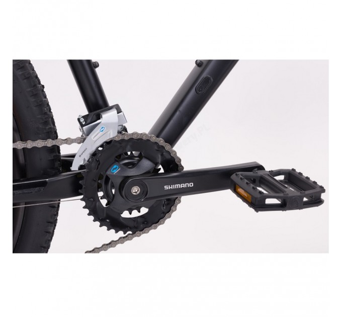 Велосипед KTM CHICAGO 272 27.5" рама S/38, черный матовый (оранжевый), 2022