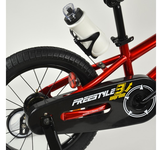 Велосипед RoyalBaby FREESTYLE 12", OFFICIAL UA, красный