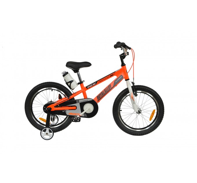 Велосипед RoyalBaby SPACE NO.1 Steel 12", OFFICIAL UA, оранжевый