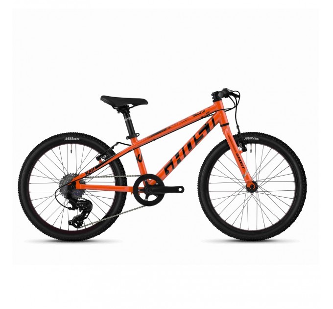 Велосипед Ghost Kato R1.0 20", оранжево- черный, 2020