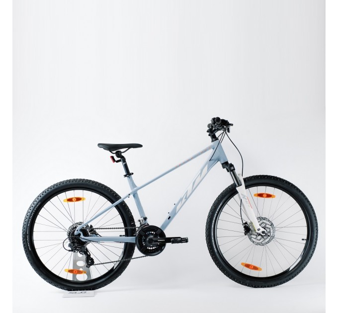 Велосипед KTM PENNY LANE 272 27.5" рама XS/32, голубой (бело-коралловый), 2022