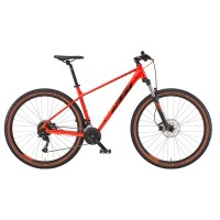 Велосипед KTM CHICAGO 291 29" рама M/43, оранжевый (черный), 2022