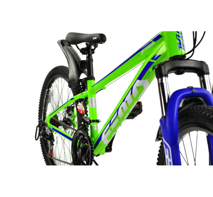 Велосипед RoyalBaby FEMA MTB 1.0 24", OFFICIAL UA, лайм