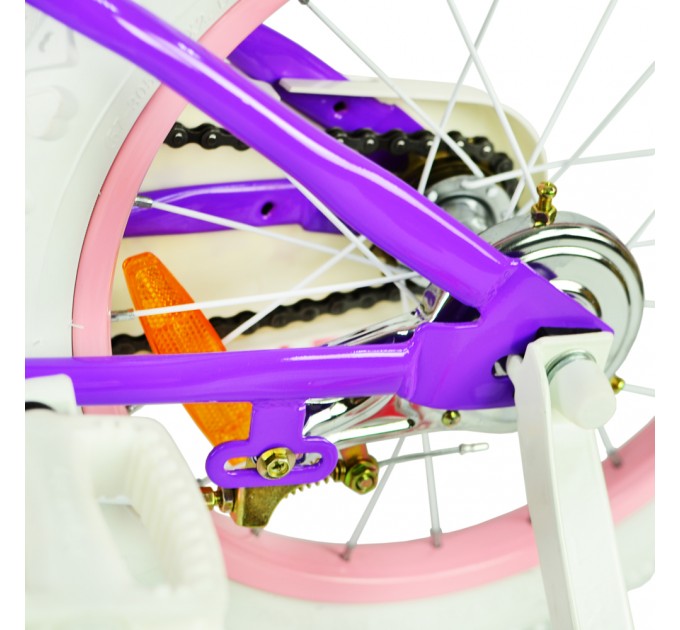 Велосипед RoyalBaby STAR GIRL 18", OFFICIAL UA, фиолетовый