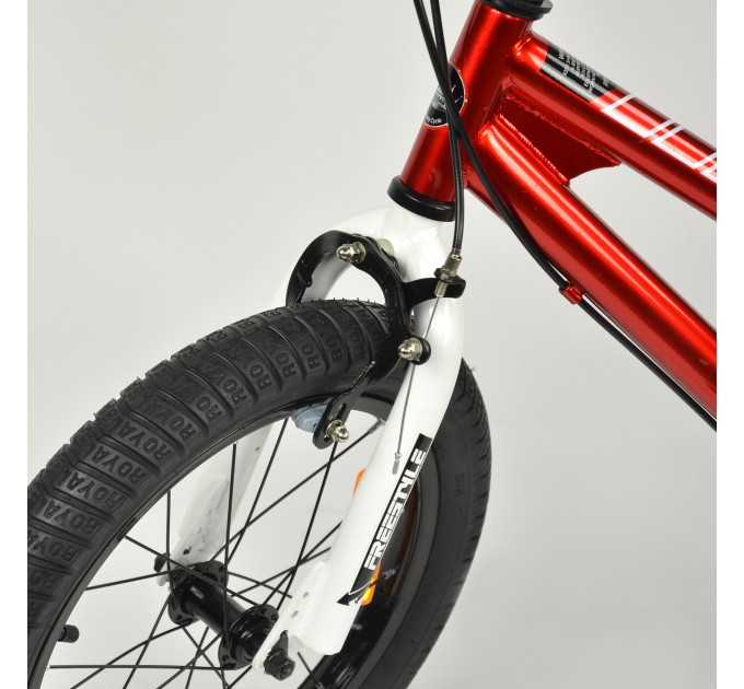 Велосипед RoyalBaby FREESTYLE 16", OFFICIAL UA, красный