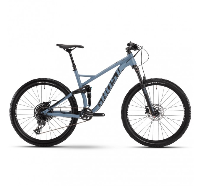 Велосипед Ghost Kato FS Essential 27,5", рама XL, сине-черный, 2021