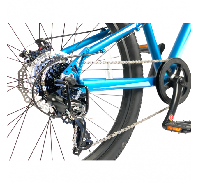 Велосипед RoyalBaby Royal 7-17 24", OFFICIAL UA, синий