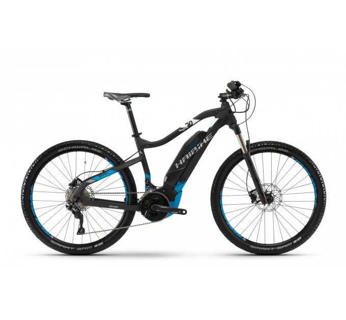 Электровелосипед Haibike SDURO HardSeven 5.0 500Wh 27,5", рама L, черно-сине-белый, 2018