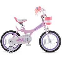 Велосипед RoyalBaby Jenny & Bunny 18", OFFICIAL UA, пурпурный