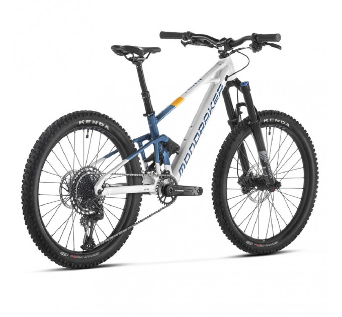 Подростковый двухподвесной велосипед MONDRAKER F-TRICK 24" 120mm, Grey/Blue