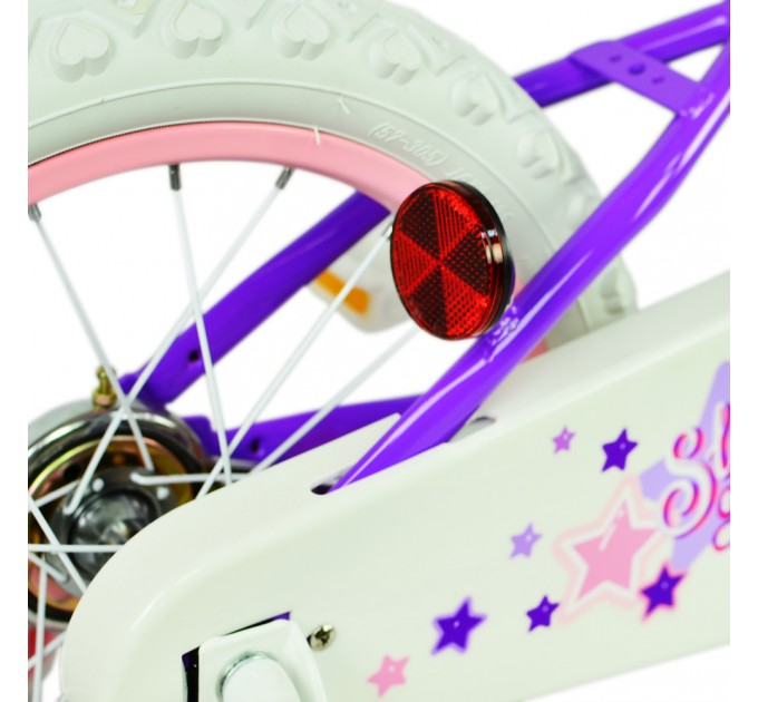 Велосипед RoyalBaby STAR GIRL 18", OFFICIAL UA, фиолетовый