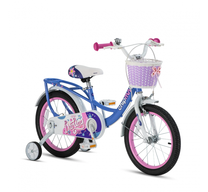 Велосипед детский RoyalBaby Chipmunk Darling 16", OFFICIAL UA, синий