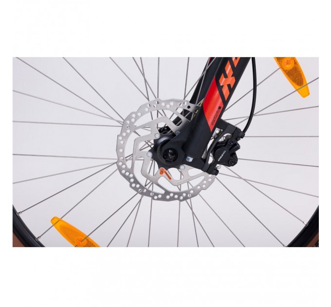 Велосипед KTM CHICAGO 291 29" рама L/48, оранжевый (черный), 2022