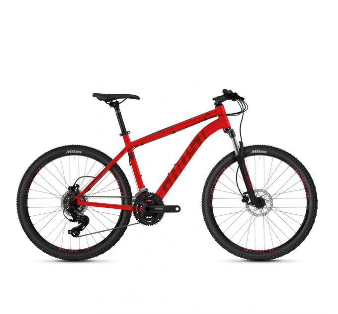 Велосипед Ghost Kato Base 26" рама S, красный, 2021