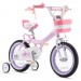 Велосипед RoyalBaby Jenny & Bunny 14", OFFICIAL UA, пурпурный