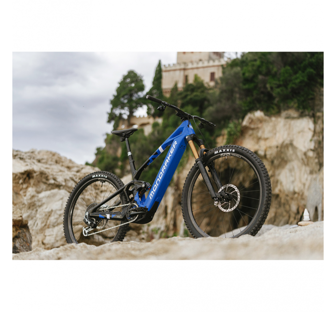 Электровелосипед MONDRAKER CRAFTY Carbon RR SL 29" 160mm, 750Wh Bosch Performance CX Smart, Blue, ML