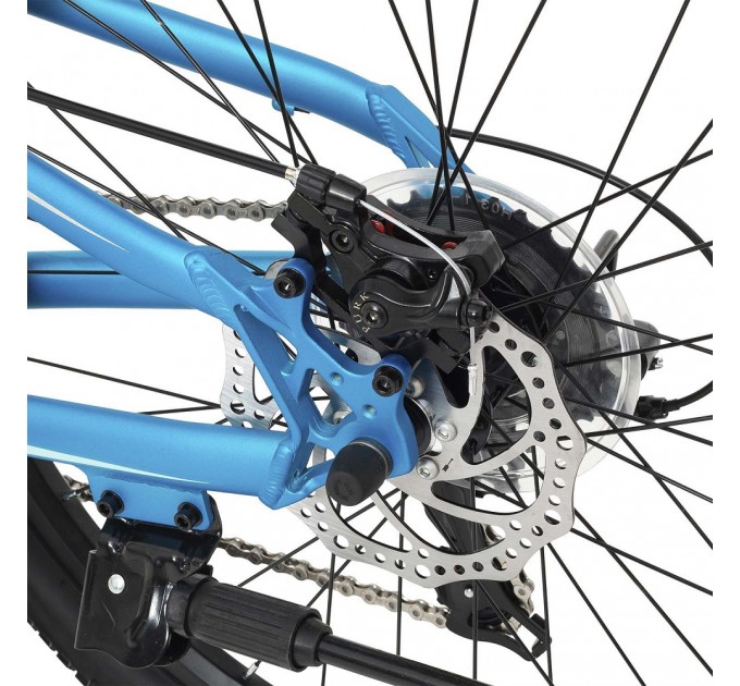 Велосипед RoyalBaby Royal 7-17 24", OFFICIAL UA, синий