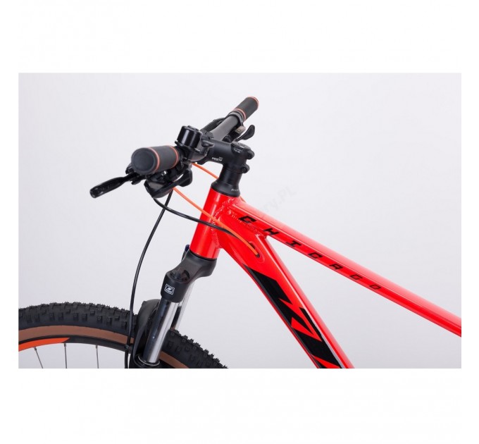 Велосипед KTM CHICAGO 291 29" рама L/48, оранжевый (черный), 2022