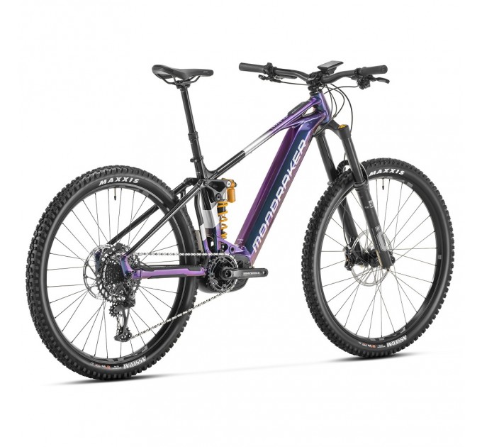 Электровелосипед MONDRAKER LEVEL XR 29" 180mm, 750Wh Bosch Performance CX Smart, Black/Purple, M