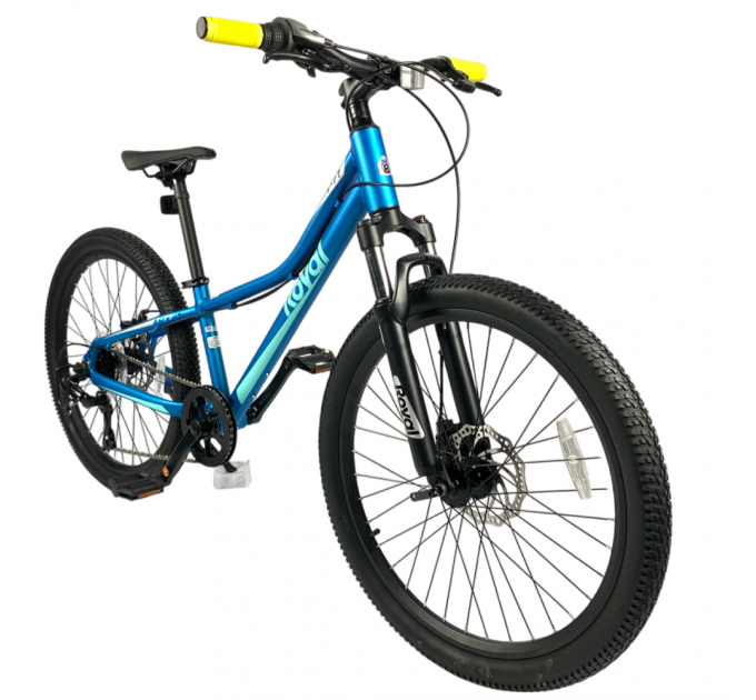 Велосипед RoyalBaby Royal 7-17 24", OFFICIAL UA, синий