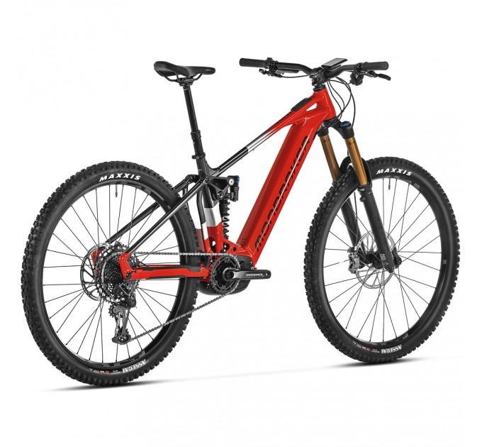 Электровелосипед MONDRAKER LEVEL RR 29" 180mm, 750Wh Bosch Performance CX Smart, Red/Silver, L