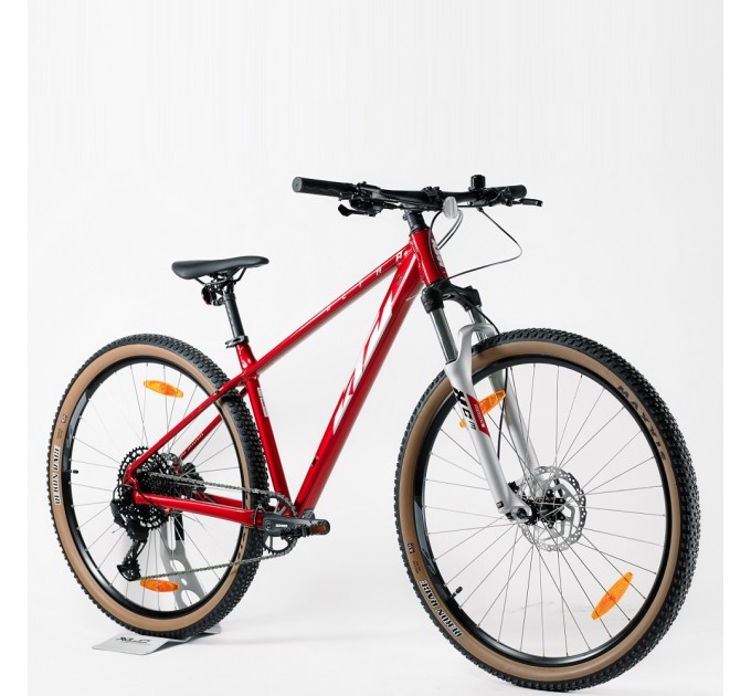 Велосипед KTM ULTRA FUN 29" рама L/48, красный (серебристо-черный), 2022