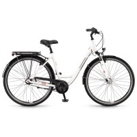 Велосипед Winora Hollywood N7 monotube 26" 7-G Nexus, рама 42 см, белый, 2021