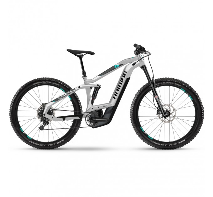 Электровелосипед HAIBIKE SDURO FullSeven LT 7.0 i625Wh 12 s. SX 27,5", рама L, черно-серо-бирюзовый, 2020