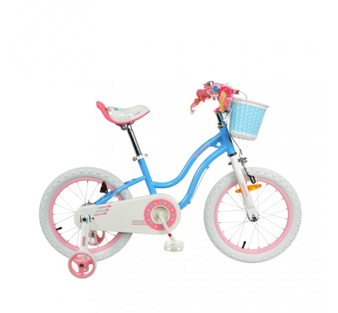 Велосипед RoyalBaby STAR GIRL 16", OFFICIAL UA, синий