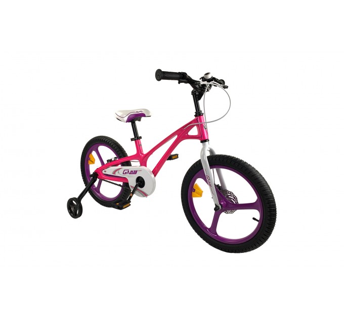 Велосипед RoyalBaby GALAXY FLEET PLUS MG 16", OFFICIAL UA, розовый