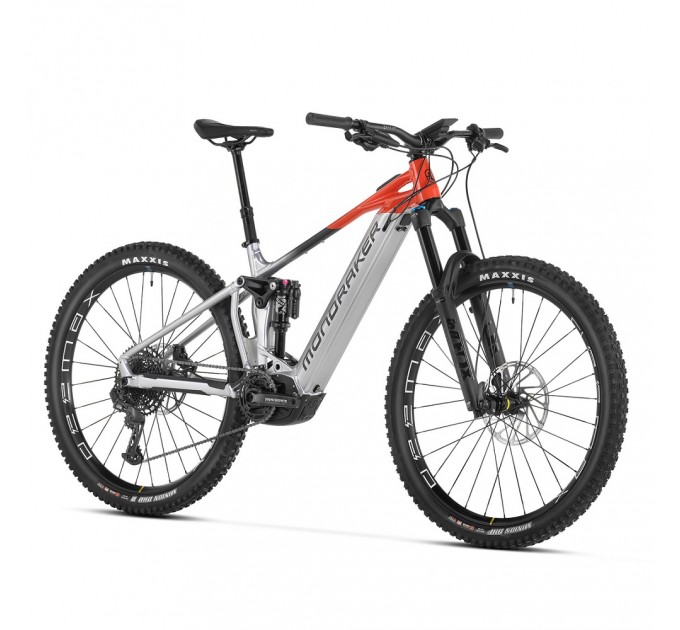 Электровелосипед MONDRAKER CRAFTY R 29" 160mm, 750Wh Bosch Performance CX Smart, Silver/Red, M