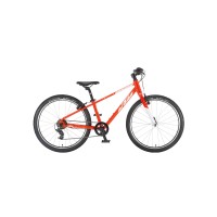 Велосипед KTM WILD CROSS 24" рама 35, оранжевый (белый), 2022