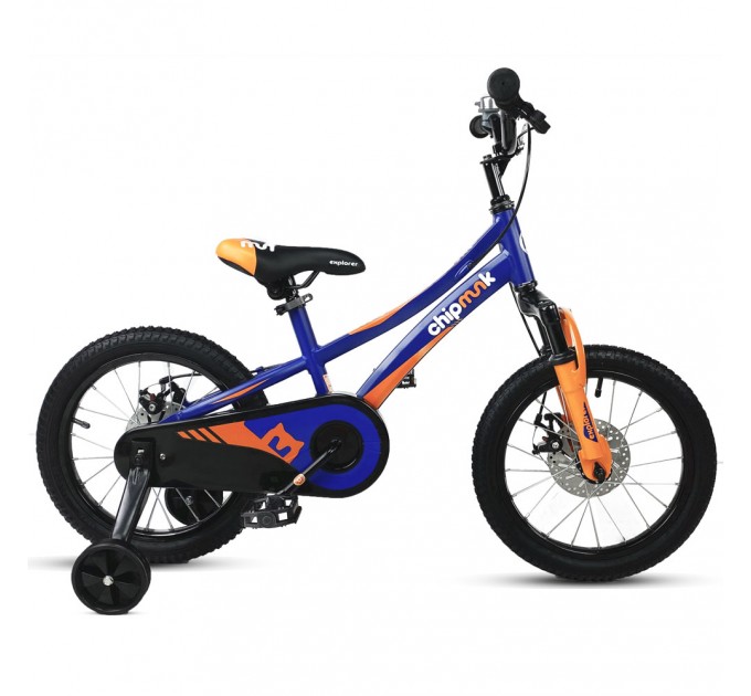 Велосипед детский RoyalBaby Chipmunk EXPLORER 16", OFFICIAL UA, синий