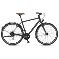 Велосипед Winora Flitzer men 28" 24-G Acera, рама 61 см , черный матовый, 2021