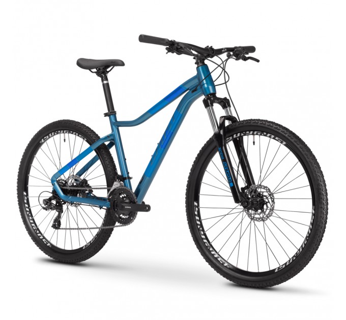 Велосипед Ghost Lanao Base 27,5", рама XS, сине-голубой, 2021